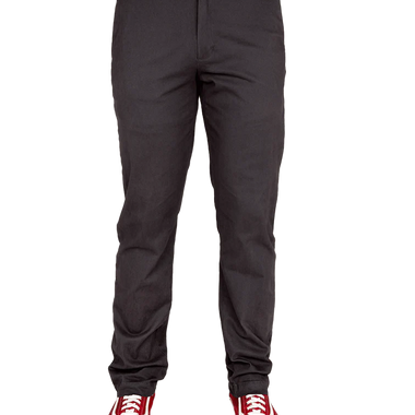 DIXXON CHINO STRETCH PANTS CHARCOAL