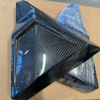 FXR STYLE SIDE COVERS - CARBON FIBER