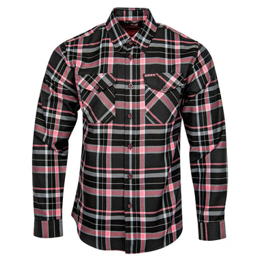 I LOVE BOOBIES FLANNEL - MENS