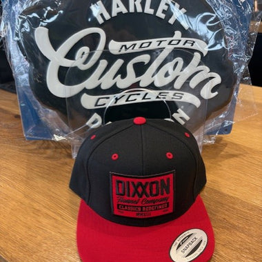 DIXXON BILLBOARD - BLACK/RED SNAPBACK