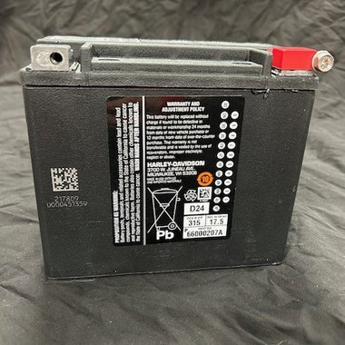 H-D AGM Battery 17.5Ah Dyna/Softail 66000207