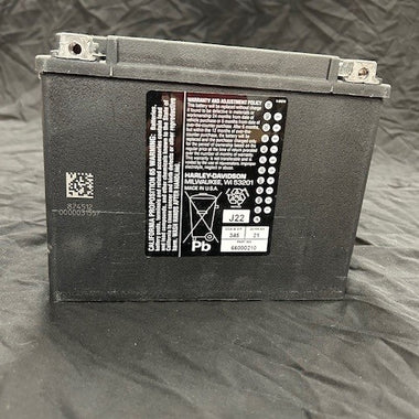 Harley-Davidson Original Battery 66000210 21AH AGM for Touring models '80 – '96