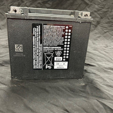 H-D Battery 20Ah 91-96 Dyna & Softail  66000211