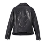 HARLEY-DAVIDSON Classic Eagle Studded Leather Jacket