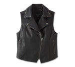 HARLEY-DAVIDSON Classic Eagle Studded Leather Vest