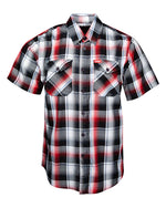 BURNOUT BAMBOO SHORT SLEEVE BUTTON UP - MENS