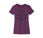 HARLEY-DAVISON  Forever Concert Graphic Tee – Wood Violet