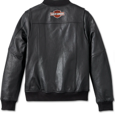 HARLEY-DAVIDSON Piper Bomber Leather Jacket