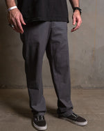 DIXXON  CHINO STRETCH PANTS CHARCOAL (30" INSEAM)