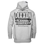 DIXXON GREY ZIP UP HOODIE