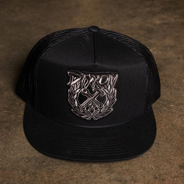 DIXXON Party Crest Gray Trucker